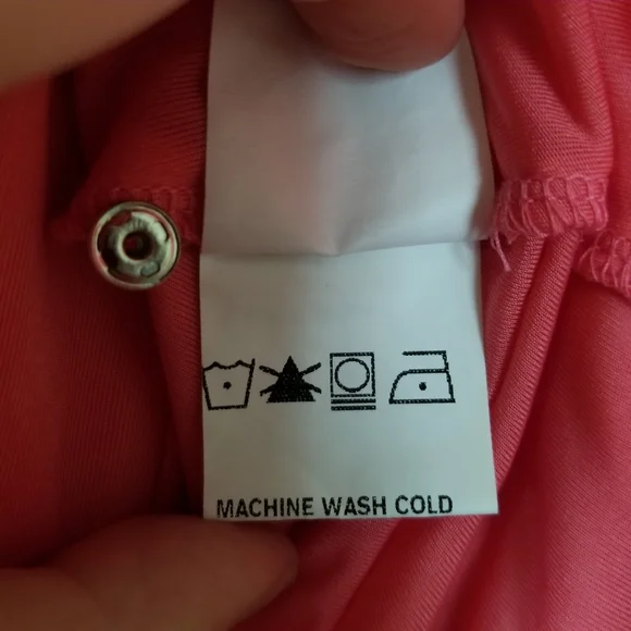 Eshakti 1X Pink Lined Dress Faux Wrap Plus 18 W 20 - Picture 9 of 12